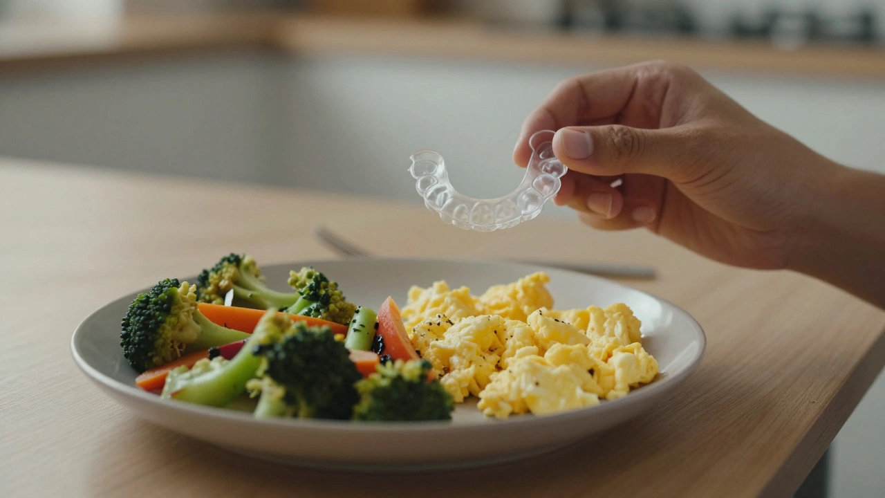 Jak snímací rovnátka ovlivňují vaši dietu: co musíte vědět o jídle a pití