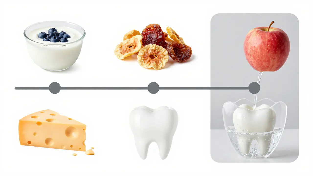 Denní plán stravy dítěte s vodou jako ochranou proti kyselosti.